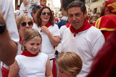La Comparsa ha sido una de las grandes protagonistas en el día de San Fermín