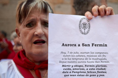 La Comparsa ha sido una de las grandes protagonistas en el día de San Fermín