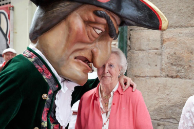 La Comparsa ha sido una de las grandes protagonistas en el día de San Fermín