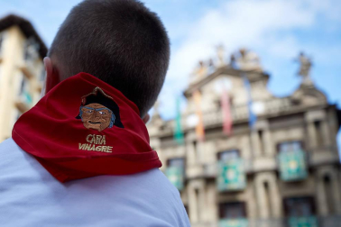La Comparsa ha sido una de las grandes protagonistas en el día de San Fermín