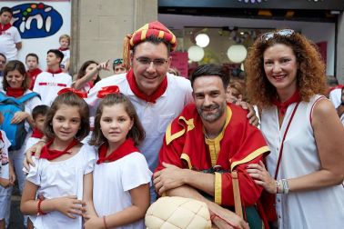La Comparsa ha sido una de las grandes protagonistas en el día de San Fermín