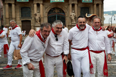 La Comparsa ha sido una de las grandes protagonistas en el día de San Fermín