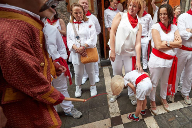 La Comparsa ha sido una de las grandes protagonistas en el día de San Fermín