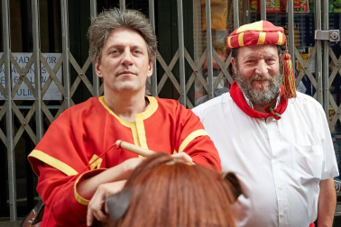 La Comparsa ha sido una de las grandes protagonistas en el día de San Fermín