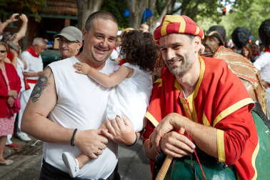 La Comparsa ha sido una de las grandes protagonistas en el día de San Fermín