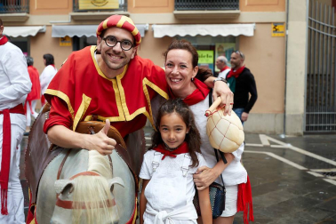 La Comparsa ha sido una de las grandes protagonistas en el día de San Fermín