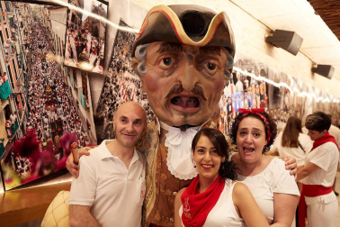 La Comparsa ha sido una de las grandes protagonistas en el día de San Fermín