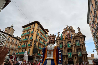 La Comparsa ha sido una de las grandes protagonistas en el día de San Fermín