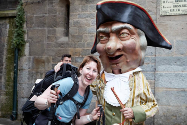 La Comparsa ha sido una de las grandes protagonistas en el día de San Fermín