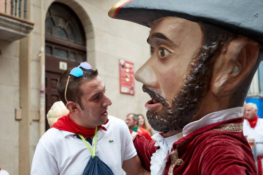 La Comparsa ha sido una de las grandes protagonistas en el día de San Fermín