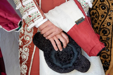 Faena de los toros de la ganadería del Puerto de San Lorenzo para los diestros Emilio de Justo, López Simón y Ginés Marín.
