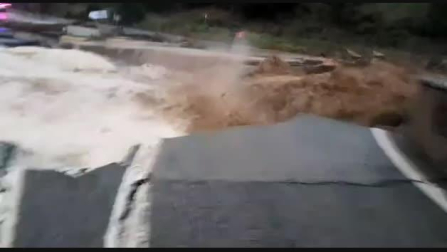 Estado de la N-121 entre Tafalla y Pueyo