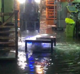 Las fuertes tormentas causan cortes de tráfico e inundaciones en Navarra