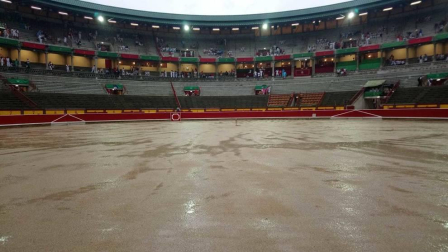 Así está la plaza de toros a las 18.00 horas