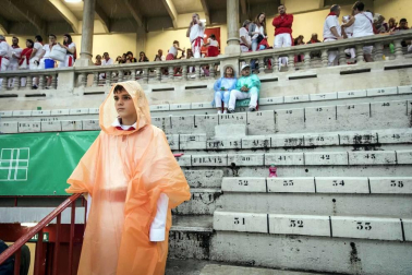 Fotos de Pamplona pasada por agua en el tercer día de Sanfermines