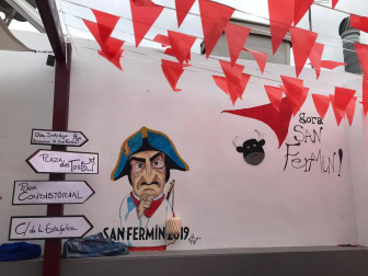 Un grupo de personas del municipio de La Orotava, al norte de Tenerife, tuvo la oportunidad de celebrar sus propios Sanfermines por todo lo alto