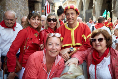 Fotos del recorrido de los gigantes y cabezudos de Pamplona del día 9 de julio de San Fermín 2019