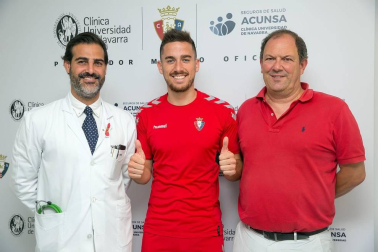 Oier, Rubén Martínez, Sergio Herrera, Juan Pérez, Nacho Vidal, Iñigo Pérez, Antonio Otegui, Kike Barja y Luis Perea han superado este miércoles el reconocimiento médico.