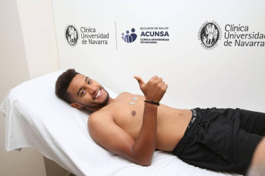 Oier, Rubén Martínez, Sergio Herrera, Juan Pérez, Nacho Vidal, Iñigo Pérez, Antonio Otegui, Kike Barja y Luis Perea han superado este miércoles el reconocimiento médico.