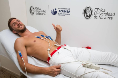 Oier, Rubén Martínez, Sergio Herrera, Juan Pérez, Nacho Vidal, Iñigo Pérez, Antonio Otegui, Kike Barja y Luis Perea han superado este miércoles el reconocimiento médico.
