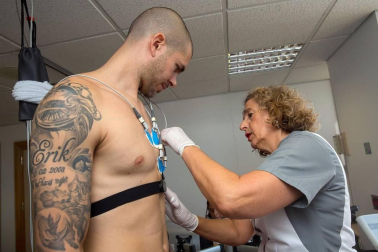 Oier, Rubén Martínez, Sergio Herrera, Juan Pérez, Nacho Vidal, Iñigo Pérez, Antonio Otegui, Kike Barja y Luis Perea han superado este miércoles el reconocimiento médico.