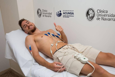 Oier, Rubén Martínez, Sergio Herrera, Juan Pérez, Nacho Vidal, Iñigo Pérez, Antonio Otegui, Kike Barja y Luis Perea han superado este miércoles el reconocimiento médico.