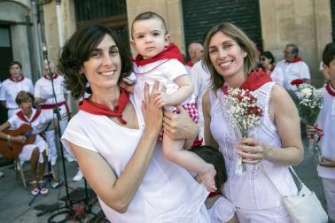 Fotos de la ofrenda floral infantil de los Sanfermines 2019