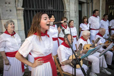 Fotos de la ofrenda floral infantil de los Sanfermines 2019