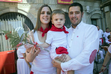 Fotos de la ofrenda floral infantil de los Sanfermines 2019