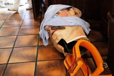 Fotos del recorrido de los gigantes y cabezudos de Pamplona del día 10 de julio de San Fermín 2019