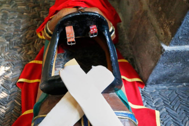 Fotos del recorrido de los gigantes y cabezudos de Pamplona del día 10 de julio de San Fermín 2019