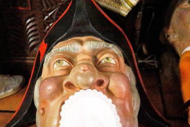 Fotos del recorrido de los gigantes y cabezudos de Pamplona del día 10 de julio de San Fermín 2019