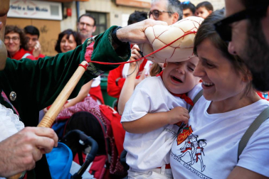 Fotos del recorrido de los gigantes y cabezudos de Pamplona del día 10 de julio de San Fermín 2019