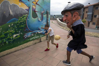 Fotos del cohete de fiestas de Irurtzun 2019