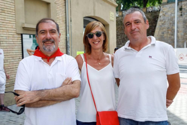 El frontón Labrit albergó la segunda edición de las finales de la Laboral Kutxa Emakume Master Cup. Con un lleno hasta la bandera -la organización tuvo que cerrar la entrada al completarse las mil doscientas plazas- los asistentes pudieron disfrutar del buen hacer de las mujeres pelotaris, que brindaron a los presentes una emocionante final.