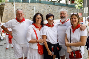 El frontón Labrit albergó la segunda edición de las finales de la Laboral Kutxa Emakume Master Cup. Con un lleno hasta la bandera -la organización tuvo que cerrar la entrada al completarse las mil doscientas plazas- los asistentes pudieron disfrutar del buen hacer de las mujeres pelotaris, que brindaron a los presentes una emocionante final.