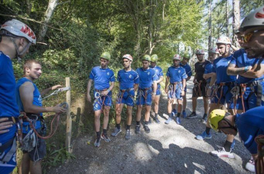 La plantilla de Osasuna ha disfrutado de un día alternativo en Irrisarri Land.