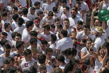 Fotos del cohete de San Adrián