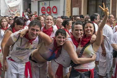 Fotos del cohete de San Adrián