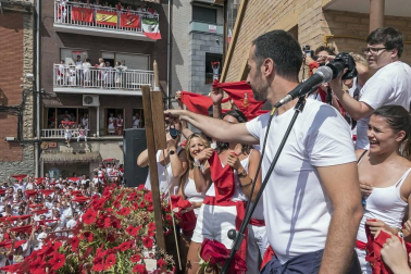 Fotos del cohete de San Adrián