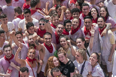 Fotos del cohete de San Adrián