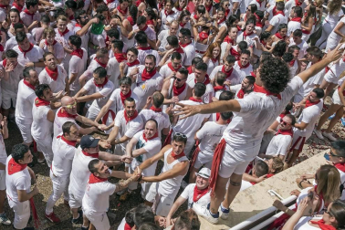 Fotos del cohete de San Adrián