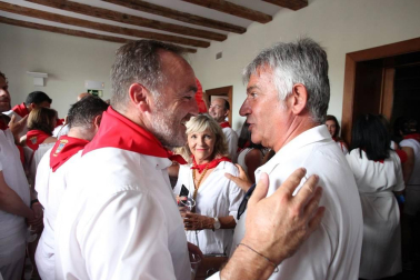 Este miércoles 24 de julio comenzaron las fiestas de Santa Ana en Tudela con el tradicional lanzamiento del cohete.