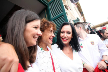 Este miércoles 24 de julio comenzaron las fiestas de Santa Ana en Tudela con el tradicional lanzamiento del cohete.
