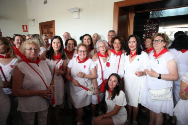 Este miércoles 24 de julio comenzaron las fiestas de Santa Ana en Tudela con el tradicional lanzamiento del cohete.