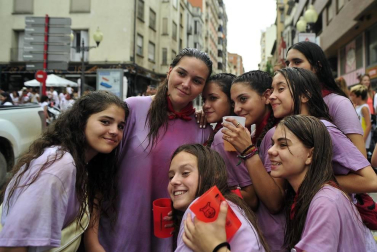 Este miércoles 24 de julio comenzaron las fiestas de Santa Ana en Tudela con el tradicional lanzamiento del cohete.