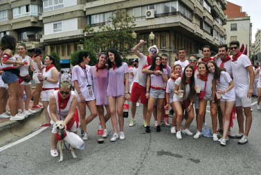 Este miércoles 24 de julio comenzaron las fiestas de Santa Ana en Tudela con el tradicional lanzamiento del cohete.