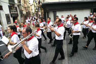 Este miércoles 24 de julio comenzaron las fiestas de Santa Ana en Tudela con el tradicional lanzamiento del cohete.