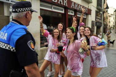 Este miércoles 24 de julio comenzaron las fiestas de Santa Ana en Tudela con el tradicional lanzamiento del cohete.