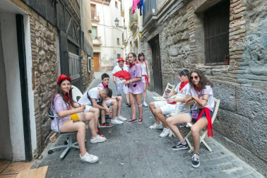 Este miércoles 24 de julio comenzaron las fiestas de Santa Ana en Tudela con el tradicional lanzamiento del cohete.